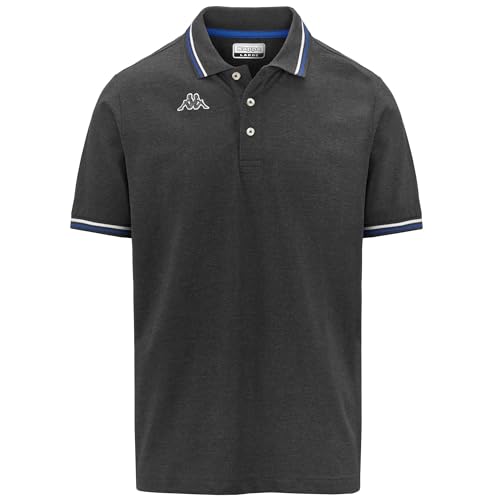 Kappa - Logo Maltax 5 MSS Polo - Graues Poloshirt - L - Grau Kappa - Logo Maltax 5 MSS Polo - Graues Poloshirt - L - Grau von Kappa