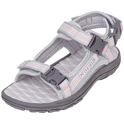 Kappa RUSHEEN Kids Outdoor Sandals, Grey, 33 EU von Kappa