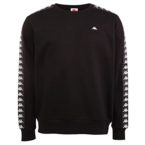 Kappa Men's Sweatshirt, Black, M von Kappa