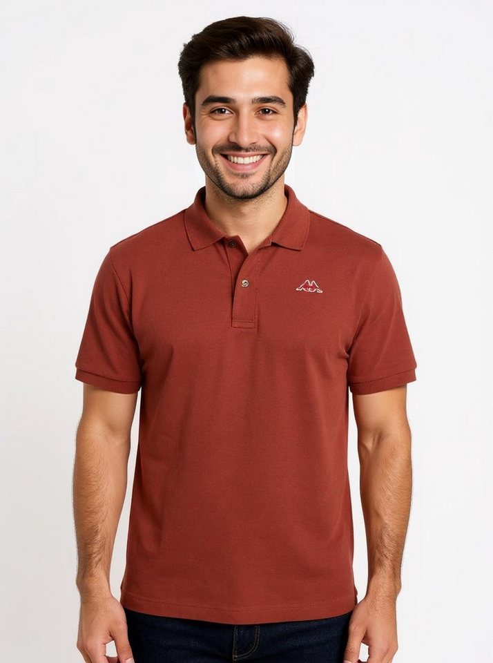 Kappa Poloshirt Kappa Polo Aarau L_Red Dahlia von Kappa