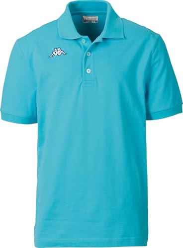 Kappa Poloshirt Kurzarm, sportlich Elegantes Polo für Herren, Polohemd aus 100% Baumwolle, Herrenbekleidung, türkis, Gr. 3XL Kappa Poloshirt Kurzarm, sportlich Elegantes Polo für Herren, Polohemd aus 100% Baumwolle, Herrenbekleidung, türkis, Gr. 3XL von Kappa