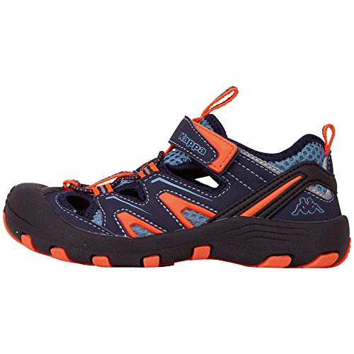 Kappa Unisex Kinder Reminder Kids Sneaker, Blau Navy Orange 6744, 32 EU von Kappa