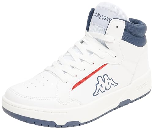 Kappa Stylecode: 243317 Hailes Unisex Sneaker, White Navy, 45 EU von Kappa