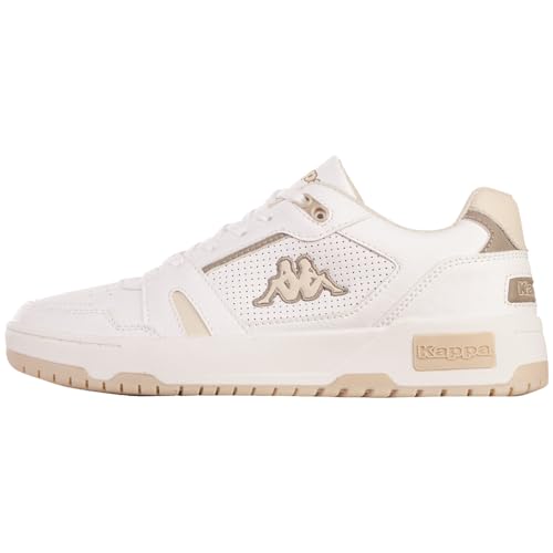 Kappa STYLECODE: 243401 YELDES Unisex Sneaker, White/Offwhite, 36 EU von Kappa