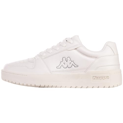 Kappa CODA Low OC Unisex Sneaker, Weiß, 39 EU von Kappa