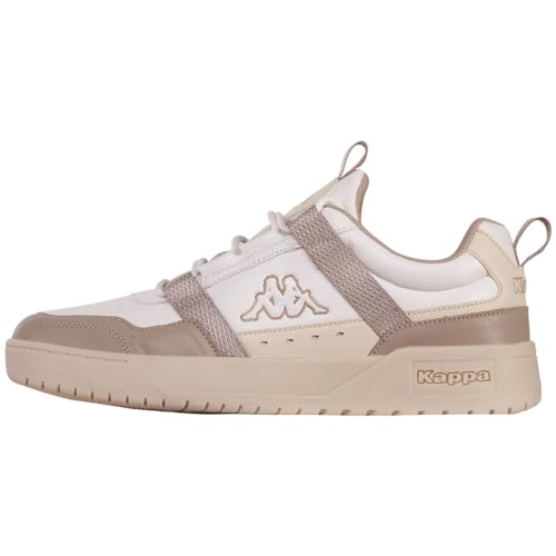 Kappa STYLECODE: 243418 BRADOCK Unisex Sneaker, White/beige, 39 EU von Kappa