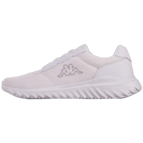 Kappa STYLECODE: 243421 TULASA Unisex Sneaker, White/L´Grey, 43 EU von Kappa