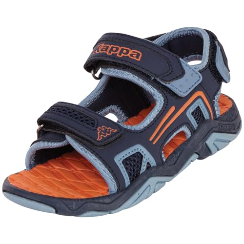 Kappa STYLECODE: 261017K Milos II K Boys Sandale, Navy/Midblue, 26 EU von Kappa