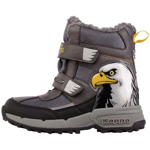 Kappa Stylecode: 261044K Claw II TEX K Boys Schneestiefel, Grey Black, 30 EU von Kappa