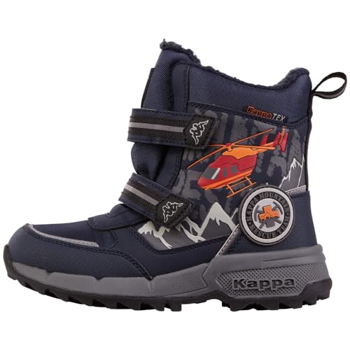 Kappa Unisex Kinder Stylecode: 261046k Mountres Tex K Schneestiefel, Navy Orange, 31 EU von Kappa