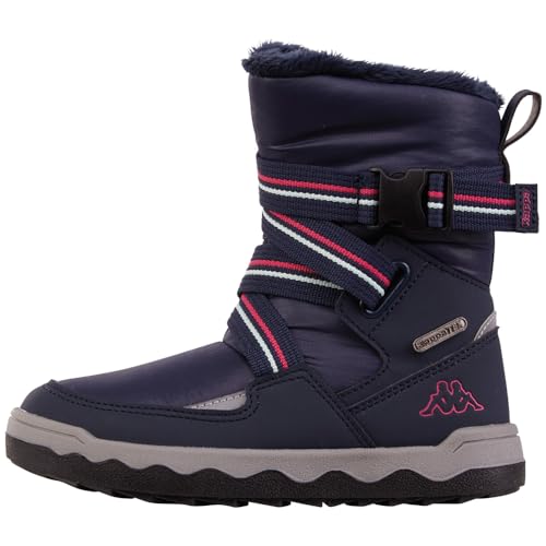 Kappa Stylecode: 261061k Fonki Ii Tex K Girls Schneestiefel, Navy Pink, 34 EU von Kappa