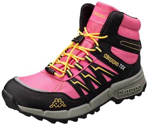 Kappa Unisex Kinder Stylecode: 261065t Boxford Mid Tex T Sneaker, Pink Yellow, 36 EU von Kappa