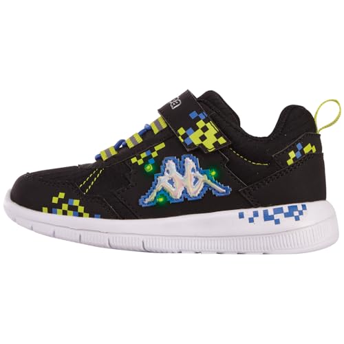 Kappa STYLECODE: 261075K MECOX K Unisex Kids Sneaker, Black/Blue, 33 EU von Kappa