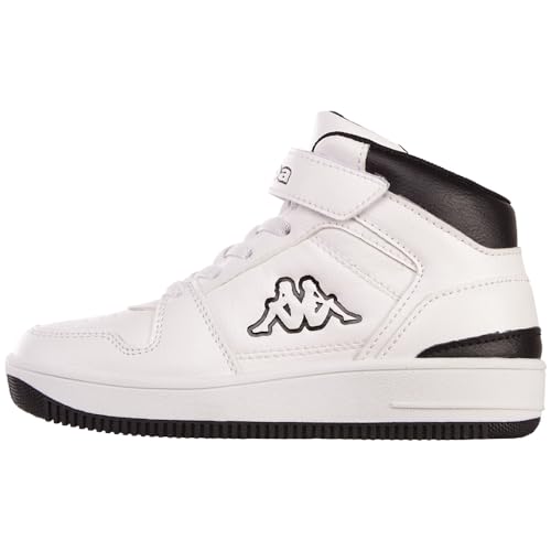 Kappa CODA MID K Unisex Kids Sneaker, Weiß, 31 EU Kappa CODA MID K Unisex Kids Sneaker, Weiß, 31 EU von Kappa