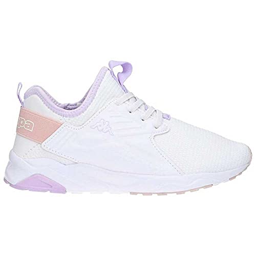 Kappa San Puerto EL Kid Sneaker, Weiß/Violett, 33 EU von Kappa