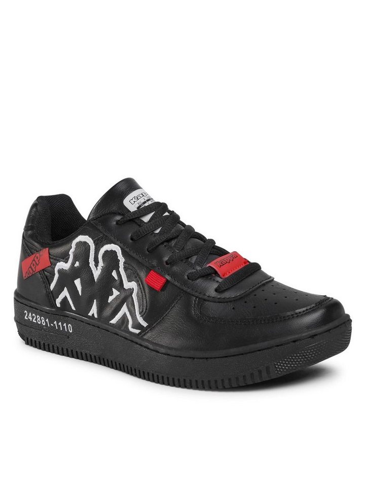 Kappa Sneakers 242881 Black/White 1110 Sneaker von Kappa