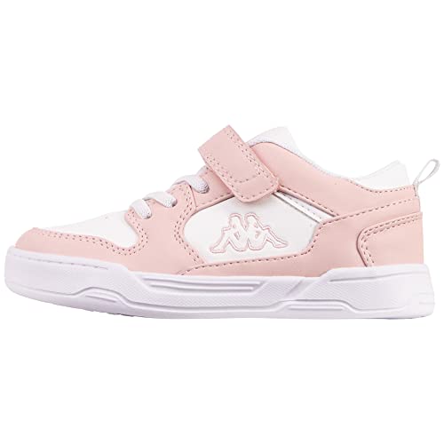 Kappa Stylecode: 260932k Lineup Low K Unisex Kids Sneaker, Rosé White, 35 EU von Kappa