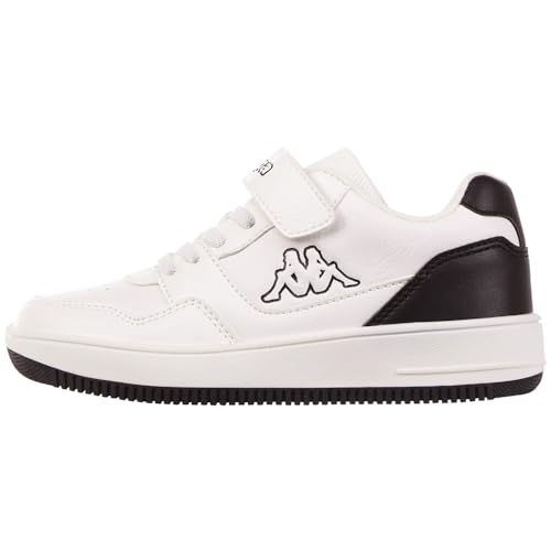 Kappa Stylecode: Broome Low Mf K Unisex Kids Sneaker, White Black, 26 EU von Kappa