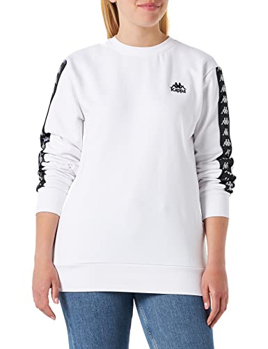 Kappa Sweatshirt Größe: L Bright White von Kappa
