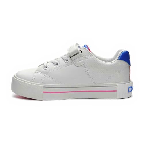 Kappa Tudy Sneaker, Blanc Violet Rose, 29 EU von Kappa