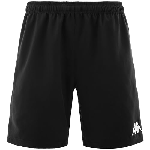 Kappa Unisex 4 Training, niedrig, Schwarz Kurze Hose, bunt, L von Kappa