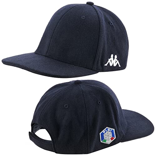 Kappa Unisex 6cento Truckfelt FISI Cap, Blue Nights, 56 von Kappa