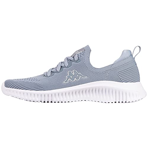 Kappa Unisex Abiola Sneaker, Ice Silver, 38 EU von Kappa