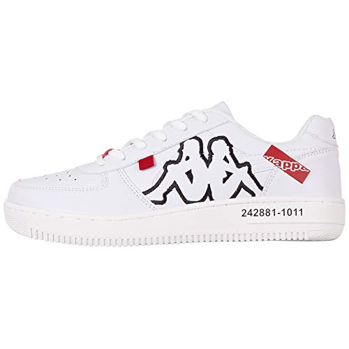 Kappa Unisex Adults Bash Ol Sneaker, 1011 White/Black, 37 EU von Kappa