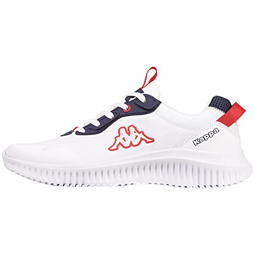 Kappa Unisex Amain Sneaker, Weiß von Kappa