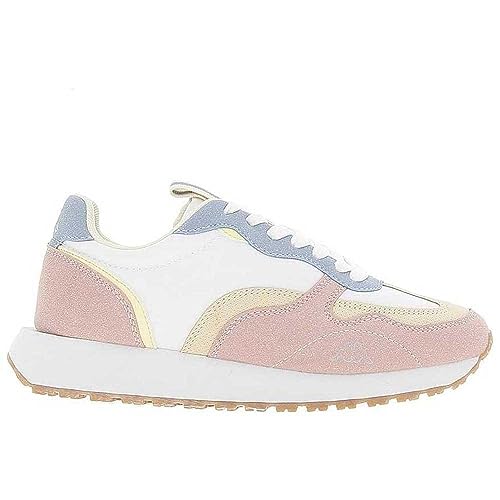 Kappa Unisex Arvika Wo Sneaker, Weiß Rosa, 40 EU von Kappa