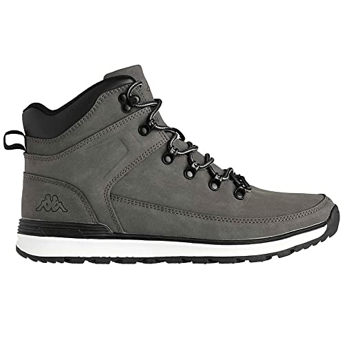 Kappa Unisex Astos MD Sneaker, Grau/Weiß, 46 EU von Kappa