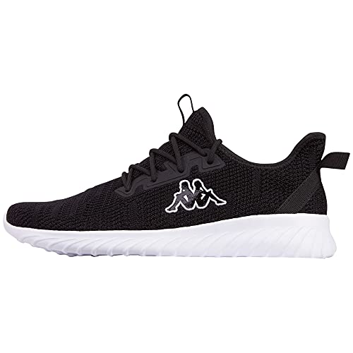 Kappa Unisex Capilot Sneaker, Black White, 36 EU von Kappa