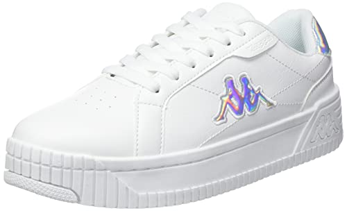 Kappa Unisex Chaste Ii Sneaker, White Multi, 38 EU von Kappa