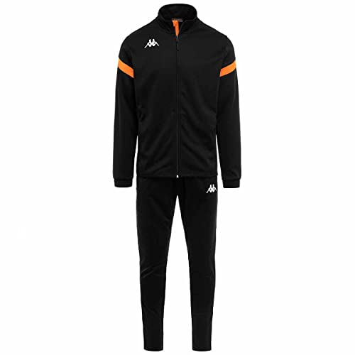 Kappa Unisex-Erwachsene Dalcito Trainingsanzug, Schwarz/Naranja, L von Kappa