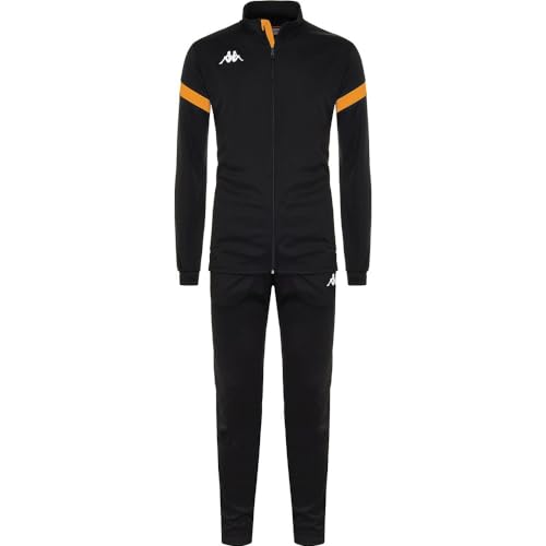 Kappa Unisex-Erwachsene Dalcito Trainingsanzug, Schwarz/Naranja, L von Kappa