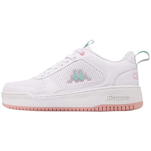 Kappa Unisex FOGO PF Women Sneaker, Weiß, 36 EU von Kappa