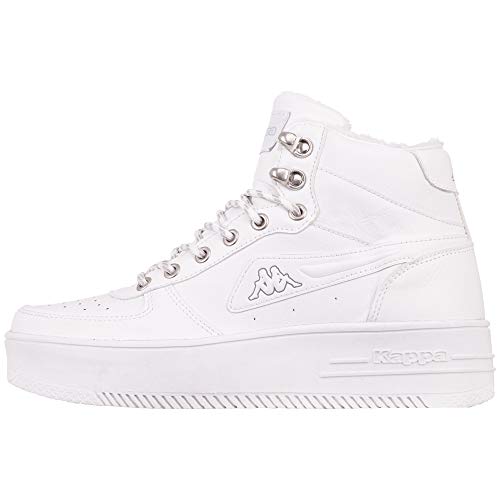 Kappa Unisex Fallou Women Stra en Laufschuh, 1016 White Grey, 37 EU Kappa Unisex Fallou Women Stra en Laufschuh, 1016 White Grey, 37 EU von Kappa