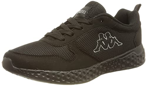 Kappa Unisex Folly Oc Sneaker, Black Grey, 43 EU von Kappa