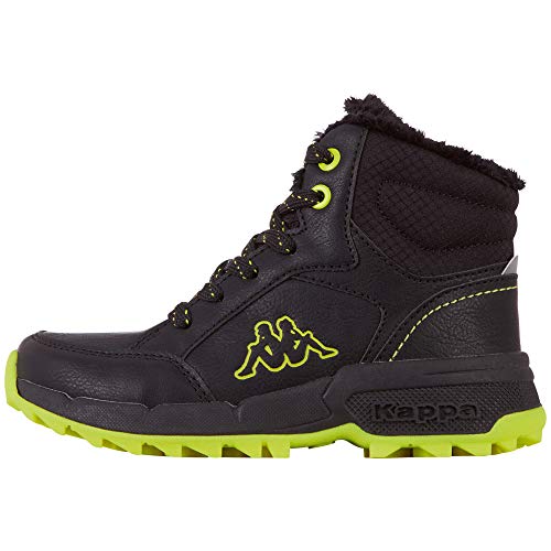 Kappa Unisex Grane Unisex Kids Stra en Laufschuh, 1133 Black Lime, 39 EU von Kappa