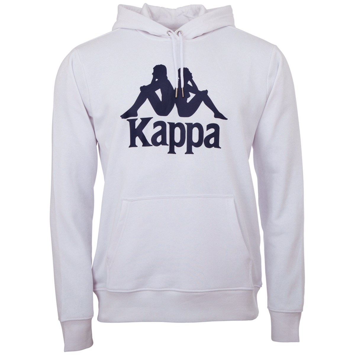 Kappa Unisex Hooded Sweatshirt white 705322 001 von Kappa