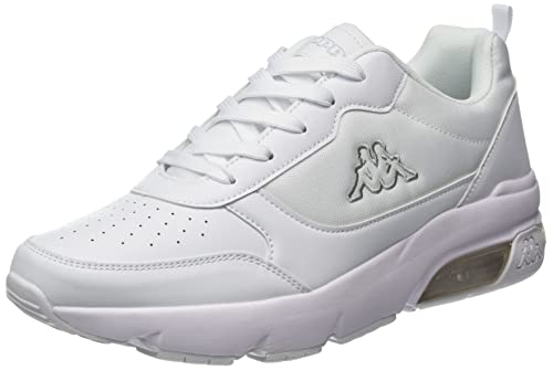Kappa Unisex Karlo Oc Sneaker, White L Grey, 41 EU von Kappa