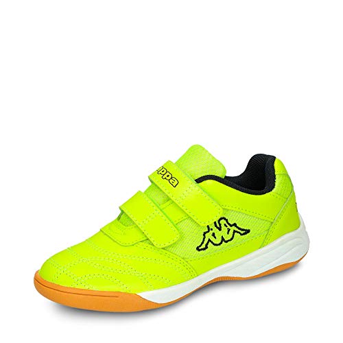 Kappa Unisex Kickoff Sneaker, 4011 Yellow Black, 40 EU von Kappa