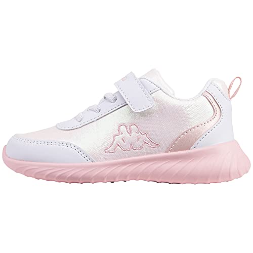 Kappa Unisex Kinder Alvar K Laufschuh, White Rosé, 35 EU von Kappa