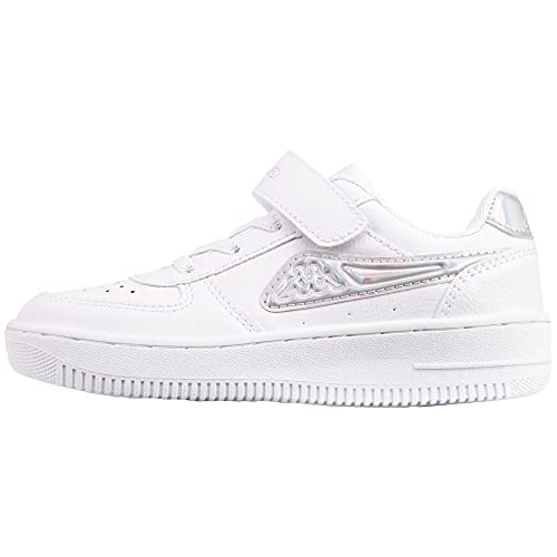 Kappa Unisex Kinder Bash Gc K Laufschuh,White/Multi,31 EU von Kappa
