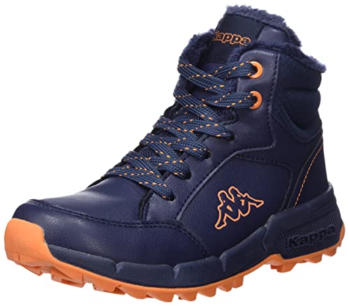 Kappa Unisex Kinder Grane K Sneaker, Navy Orange, 30 EU von Kappa