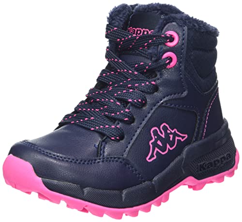 Kappa Unisex Kinder Grane K Sneaker, Navy Pink, 30 EU von Kappa