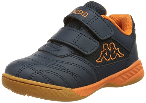 Kappa Unisex Kinder Kickoff Bc Sneaker, Navy Orange, 35 EU von Kappa