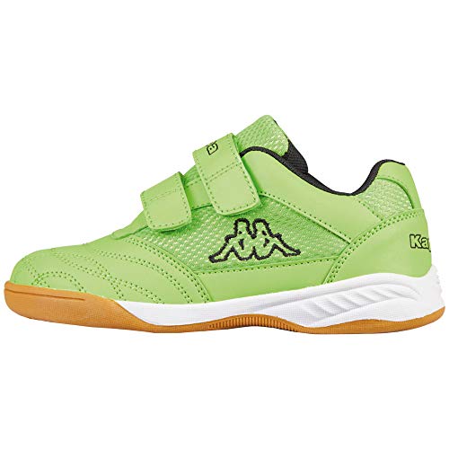 Kappa Unisex Kinder Kickoff K 260509K Sneaker,3011 green/black, 28 EU von Kappa