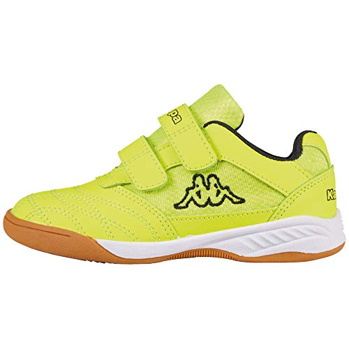 Kappa Unisex Kinder Kickoff K 260509K Sneaker,4011 yellow/black, 32 EU von Kappa