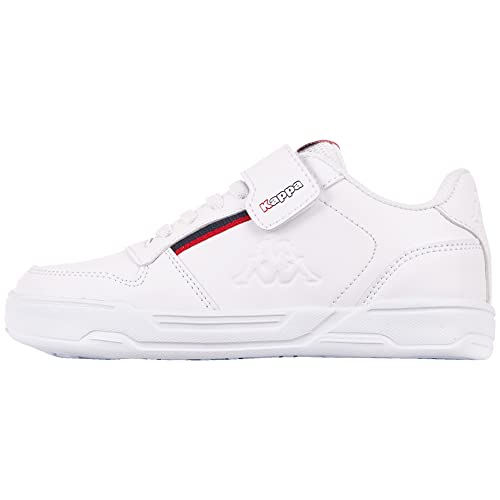 Kappa Unisex Kinder Marabu Ii Kids Sneaker, 1020 white/red, 31 EU von Kappa